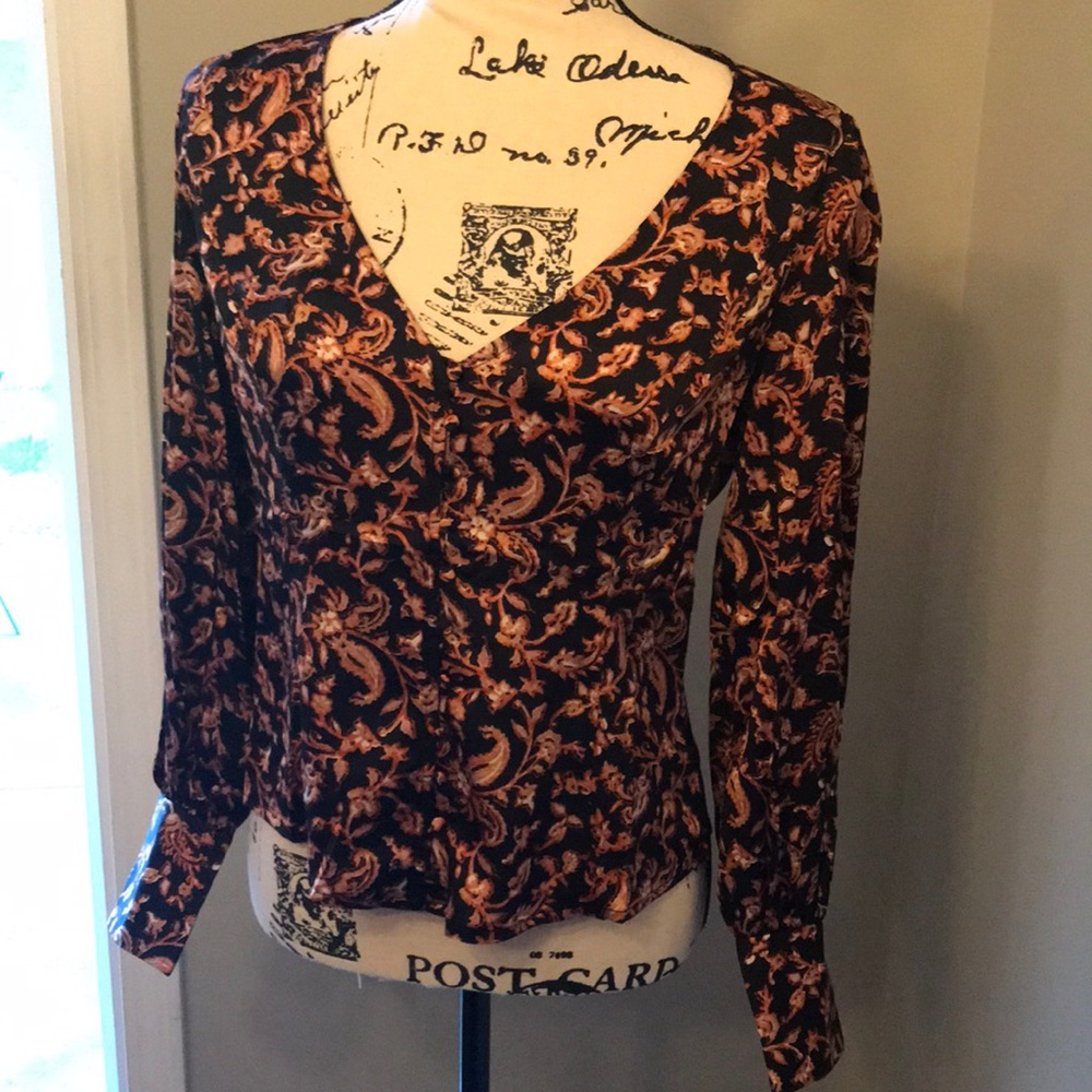 Corset style blouse
